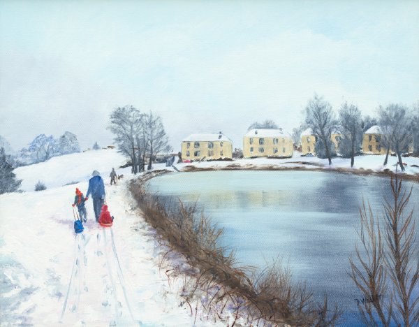 Snow at Overton